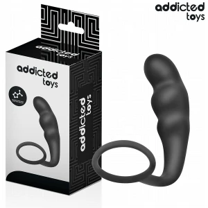 ADDICTED TOYS - ZATYCZKA ANALNA Z PIERÅCIENIEM MODEL 4